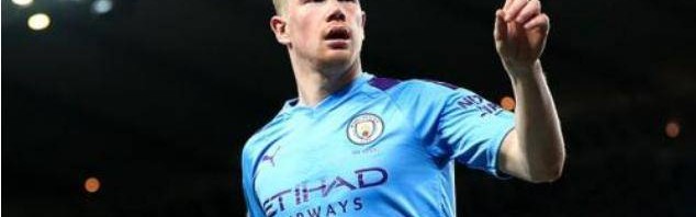  德布劳内伤退曼城中场告急  