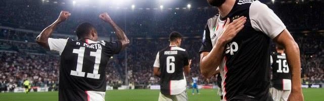  尤文图斯新援首秀破门助球队登顶积分榜  