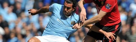  曼城德比战绝杀曼联统治曼市  