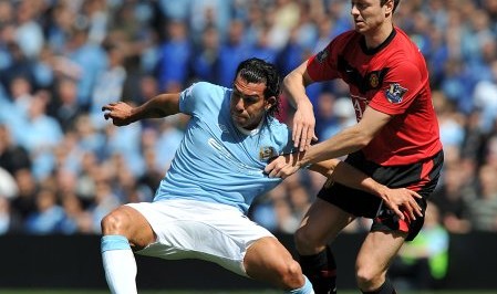  曼城德比战绝杀曼联统治曼市  