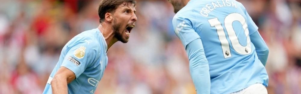  曼城铁卫头槌制胜，连续十场零封创英超新纪录  