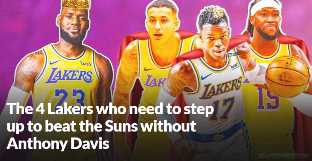  浓眉哥统治禁区湖人轻取雷霆巩固西部第八  